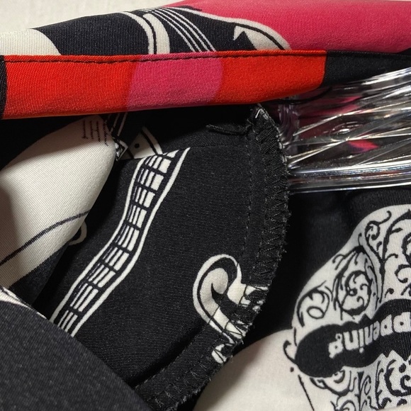 Vintage Martinique Women’s Long Sleeve Music Instruments Button up‎ Size Large - Picture 6 of 9